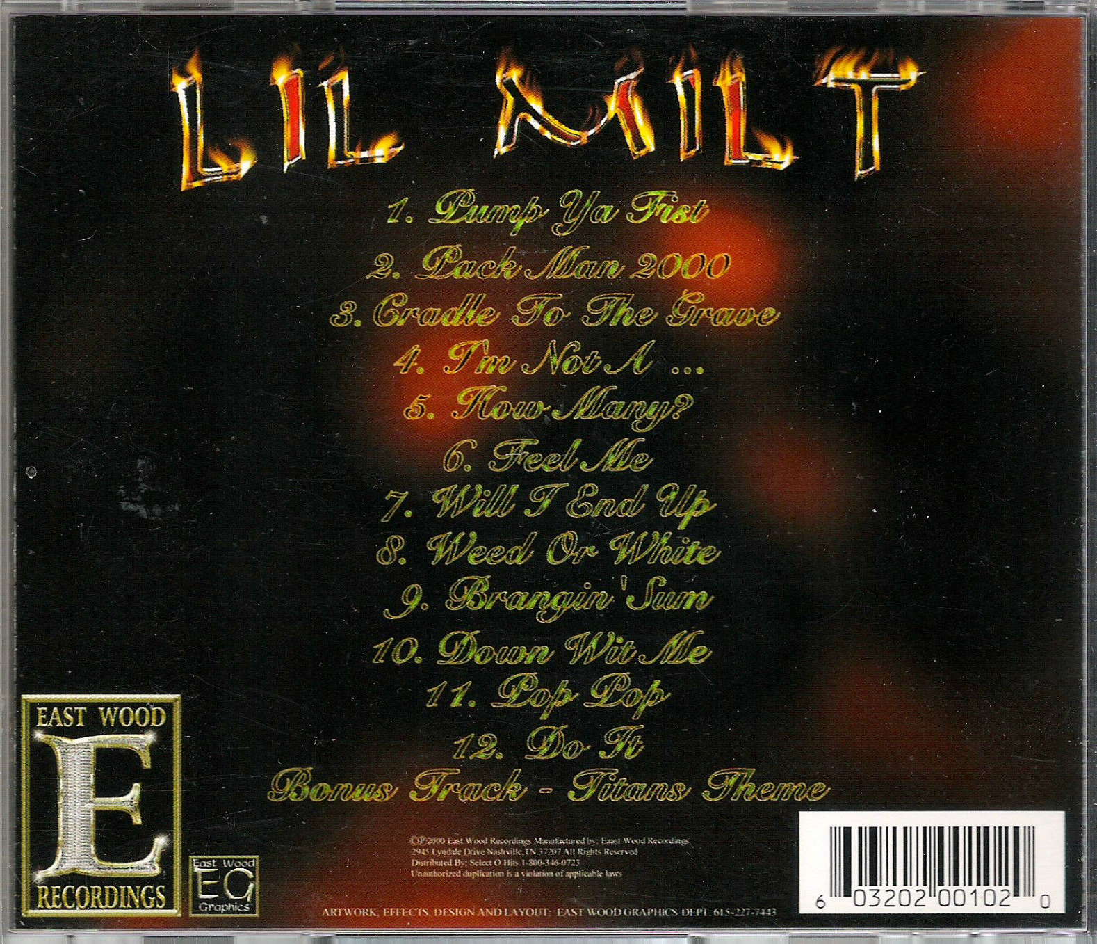 Lil Milt (East Wood Recordings, East Wood Records) in Nashville 